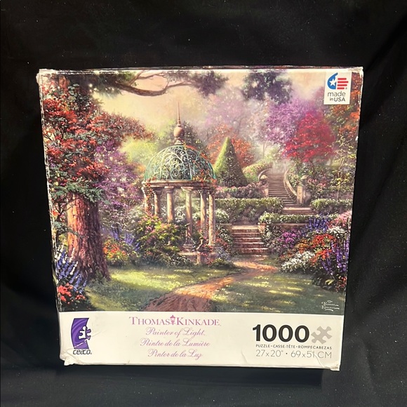 Thomas Kinkade Gazebo of Prayer Ceaco puzzle 1000 pieces - Picture 1 of 6